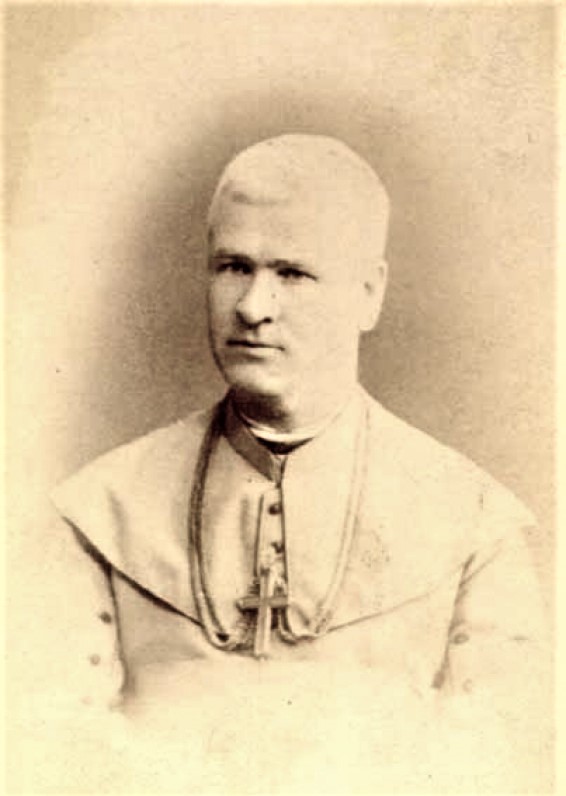 Vyskupas A. Baranauskas. Apie 1885 m.