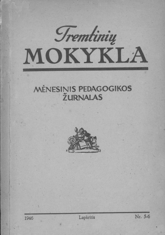 Žurnalas, kuriame bendradarbiavo V. Kazokas