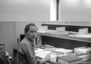 Prie darbo stalo Kongreso bibliotekoje (Library of Congress)