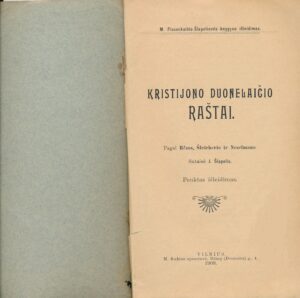 PIRMASIS „METŲ“ LEIDIMAS LIETUVOJE