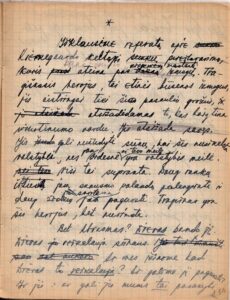 H. NAGIO KONSPEKTŲ SĄSIUVINIS