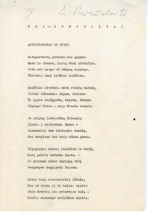 PYPKĖ IR POEZIJA