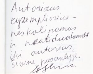 …IKI AUTORIUS ŠIAME PASAULYJE