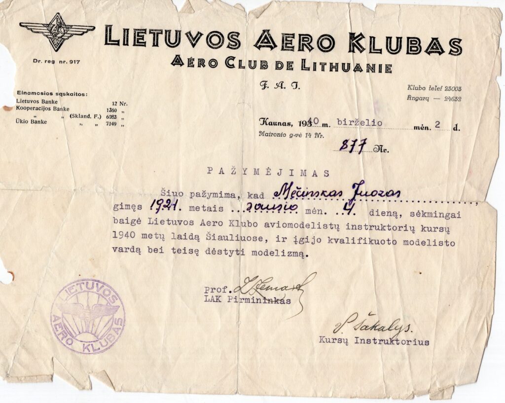 JUOZAS MEČINSKAS (1921–2000)