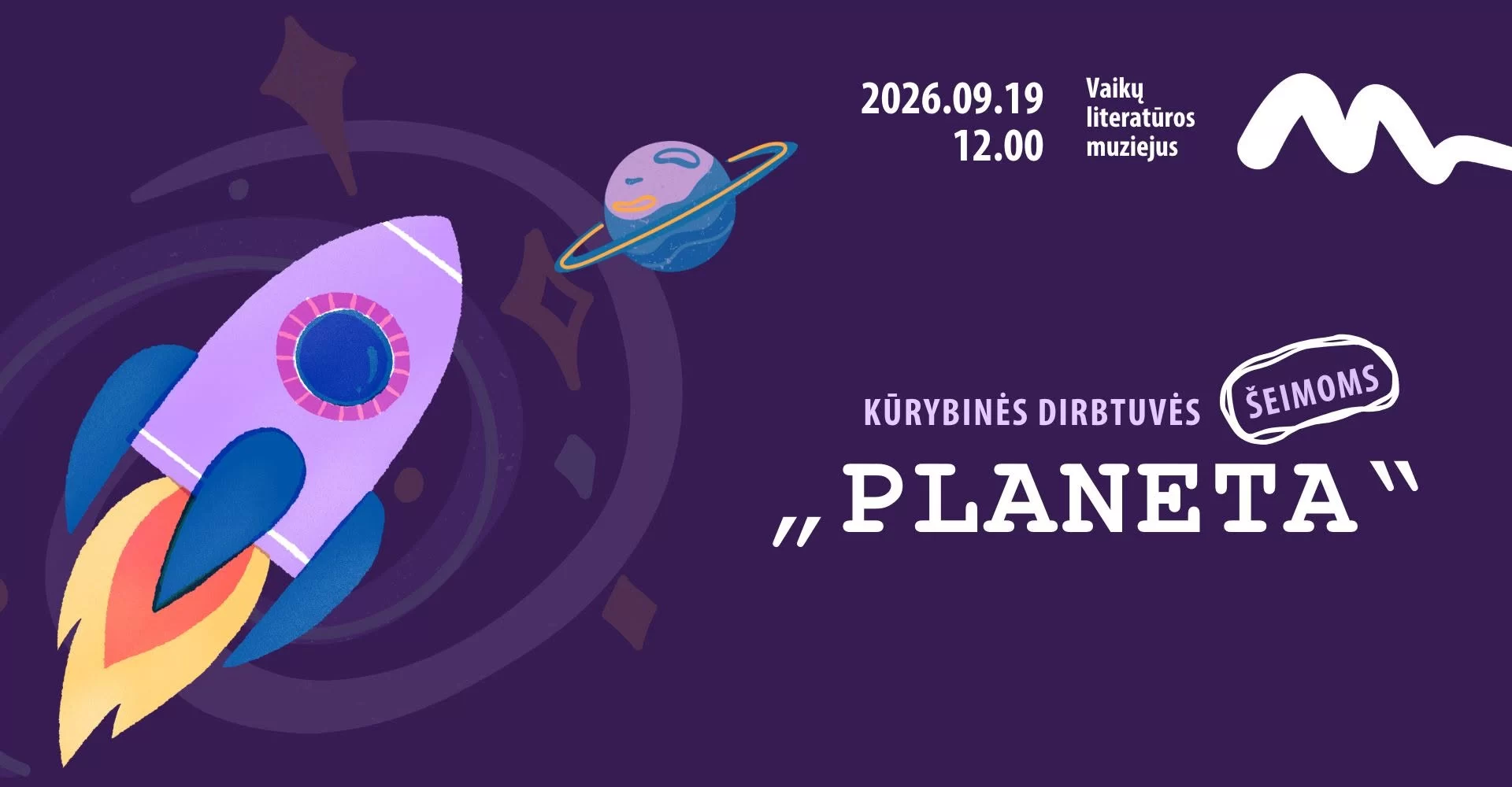 Kūrybinės dirbtuvės šeimoms „Planeta“