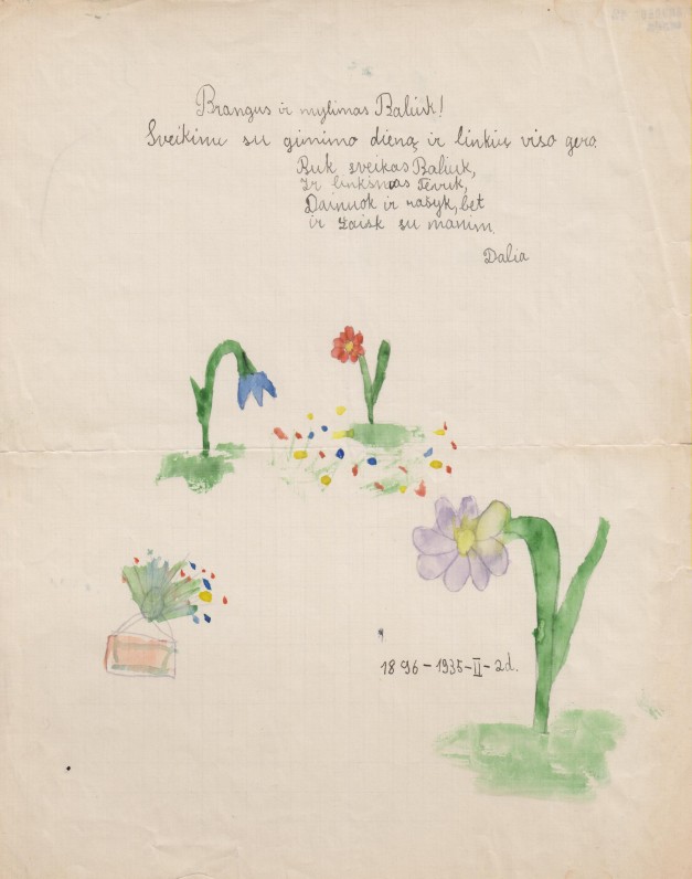 SVEIKINIMAI BALIUI SRUOGAI
