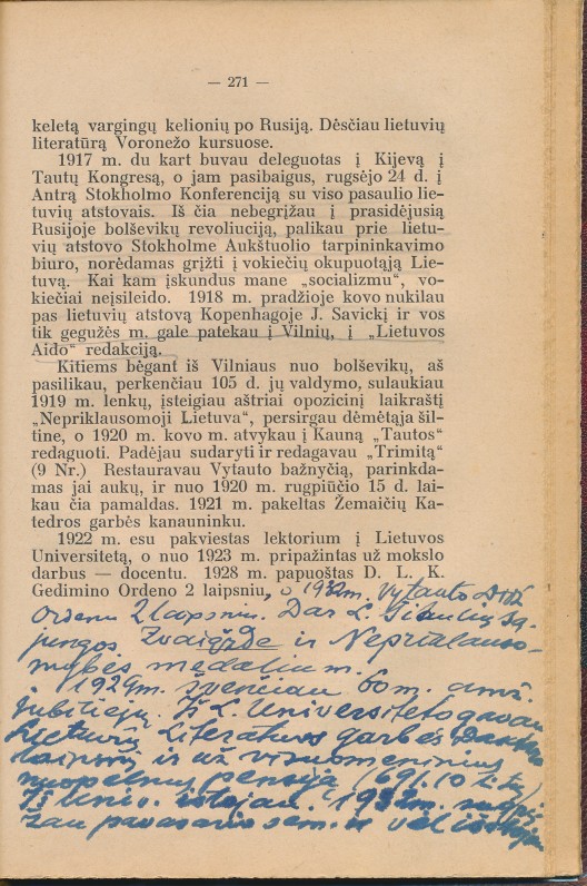 NEŽINOMAS VAIŽGANTO AUTOGRAFAS