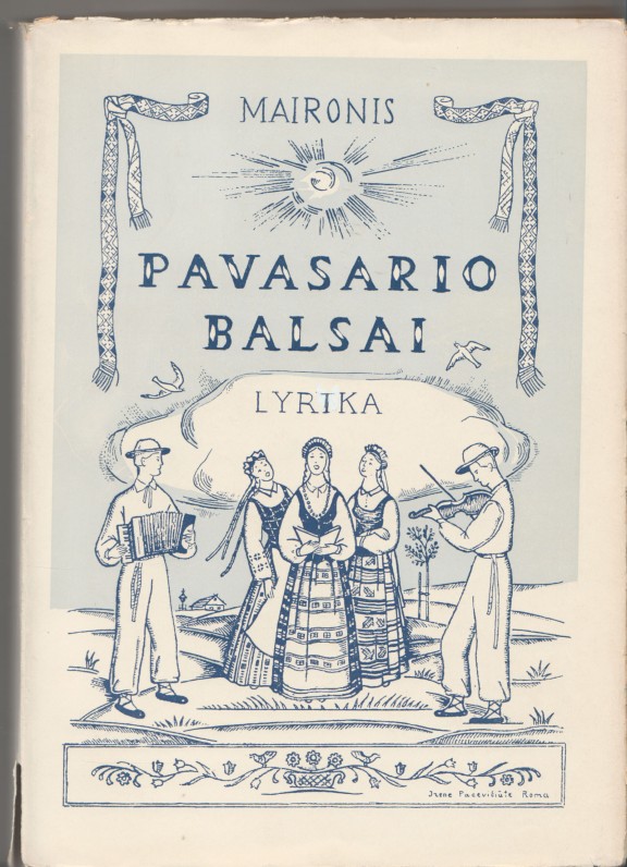 „Pavasario balsai“. Roma, 1952 m.