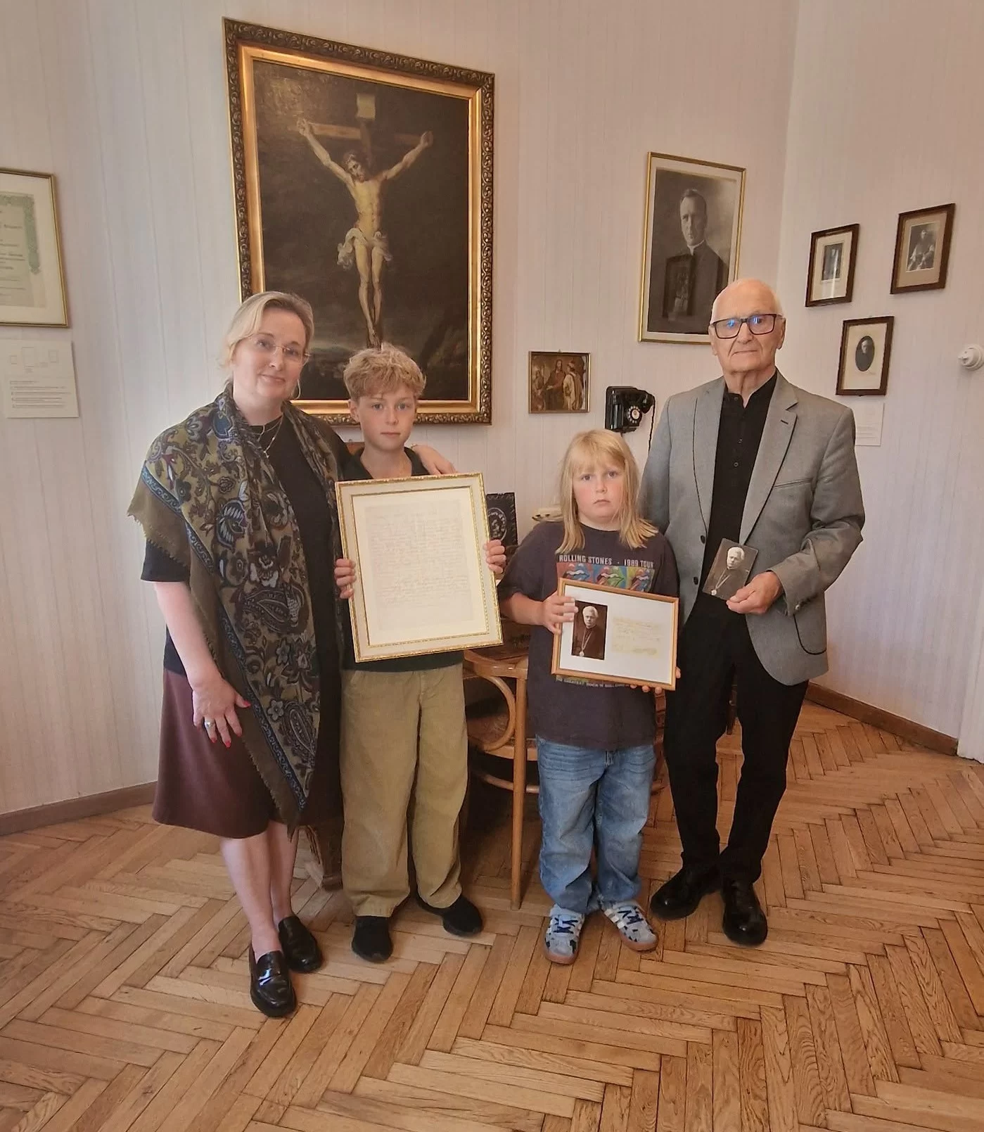Vaižgantas ir J. Janulis 2